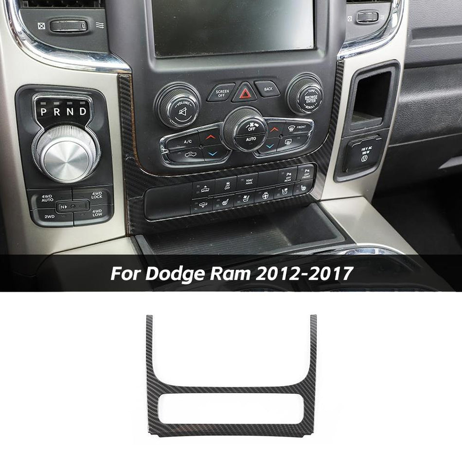 For 2012-2017 Dodge Ram Central Control Adjust Switch Panel Sticker Trim Cover