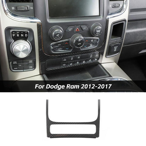 Central Control Adjust Switch Panel Sticker Trim Cover For Dodge Ram 2012-2017 Accessories | CheroCar