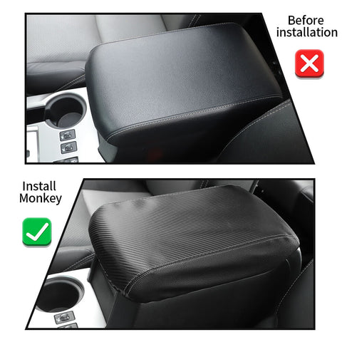 For 2010-2023 Toyota 4Runner Lether Central Console Armrest Box Cover
