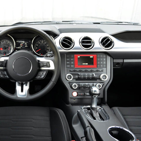 For 2015-2023 Ford Mustang Navigation GPS Small Screen Frame Trim Cover Bezels