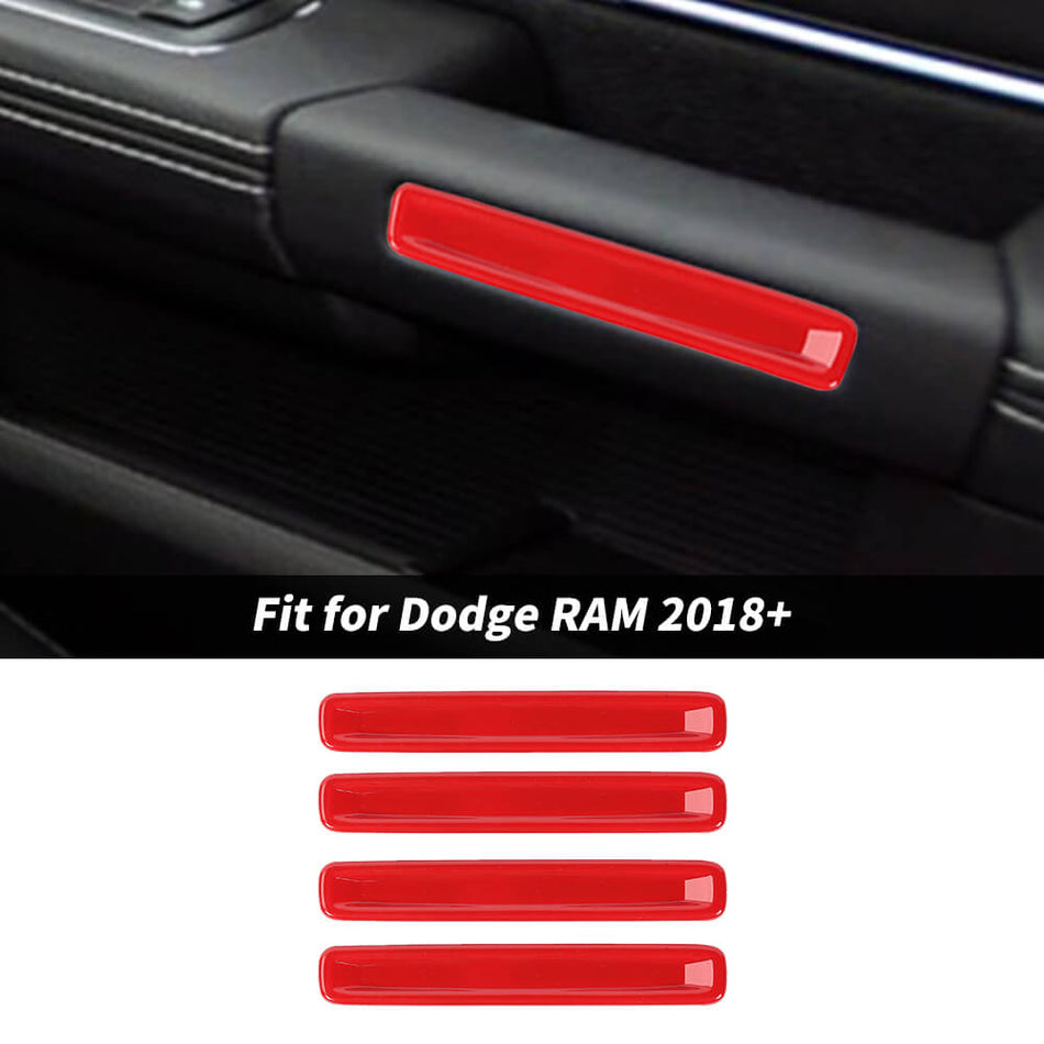 For 2018+ Dodge Ram TRX Inner Door Handle Decor Trim Strips