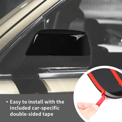 For 2015-2019 Chevy Suburban/Tahoe/GMC Yukon/ESCALADE Side Rearview Mirror Cover Trim Cap