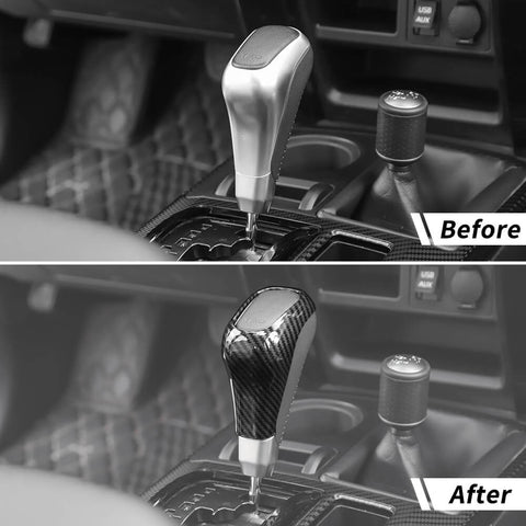 For 2010-2023 Toyota 4runner TRD Gear Shift Shifter Knob Cover Trim