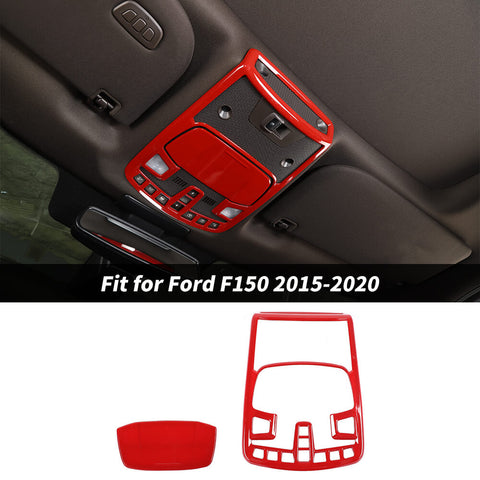 For 2015-2020 Ford F150 2 x Car Front Reading Light Lamp Panel Trim Cover