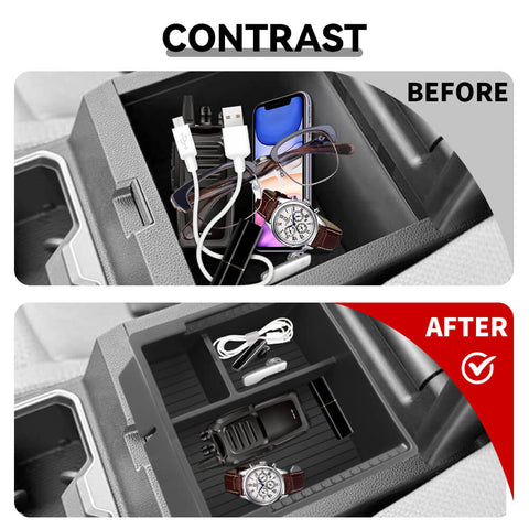 For 2024+ 4Runner Center Console Armrest Box Storage Glove Box Tray