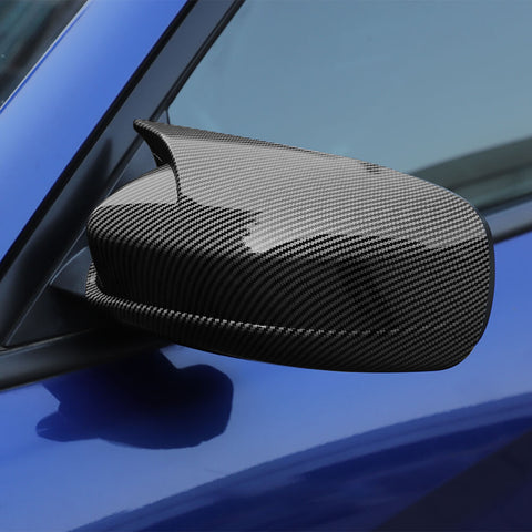 For 2010+ Dodge Charger Side Door Rearview Mirror Cover Shell Trim