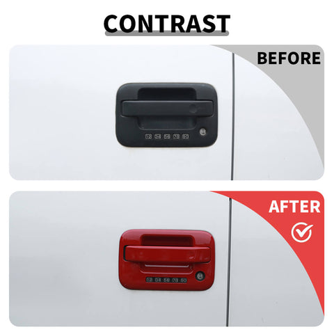 For 2009-2014 Ford F150 Raptor Exterior Outer Door Handle Bowl Cover Trim