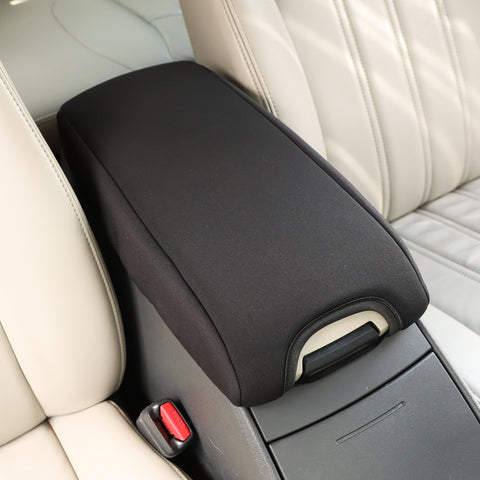 For 2004-2010 Dodge Charger/Chrysler 300C Black Center Console Armrest Lid Pad Cover