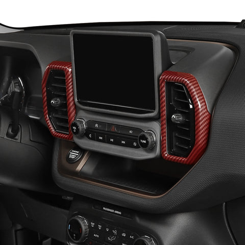 For 2021+ Ford Bronco Sport AC Air Vent Outlet Cover Trim Frame