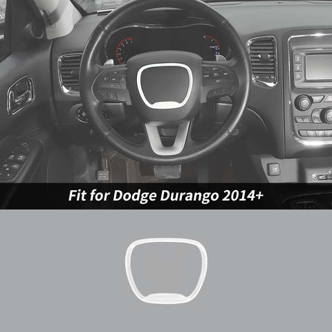 Steering Wheel Moulding Frame Cover Trim For Dodge Challenger 2015+ & Charger 2015+ & Durango 2014+｜CheroCar