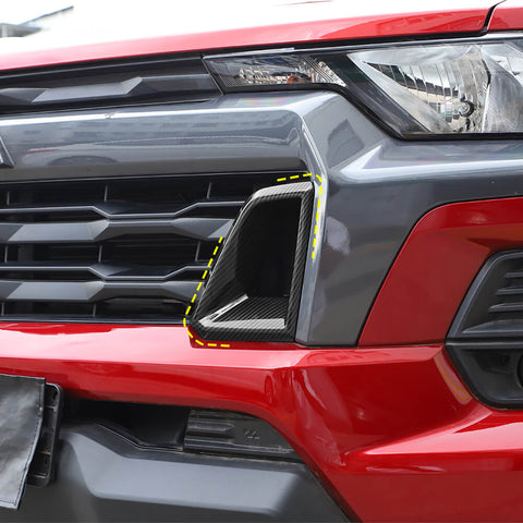 For 2024+ Chevy Colorado Front Bumper Grille Air Outlet Cover Trim