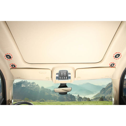 For 2018+ Dodge RAM Car Roof Horn Ring/Reading Light Trim Cover