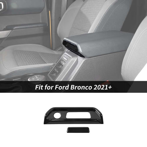 For 2021+ Ford Bronco Car Armrest Box Switch Decoration Cover Trim