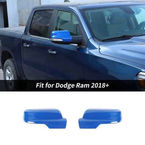 Exterior Rear View Mirror Decor Cover Trim For Dodge Ram 2018+ Accessories | CheroCar