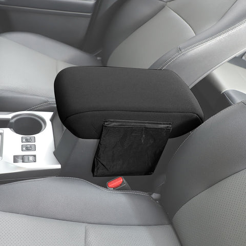 For 2010-2023 Toyota 4Runner Center Console Armrest Box Soft Cloth Pad Cover With Storage Bag