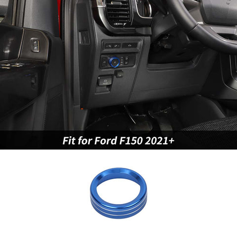 Headlight Switch Knob bezel Cover Trim For Ford F150 2021+ Accessories | CheroCar