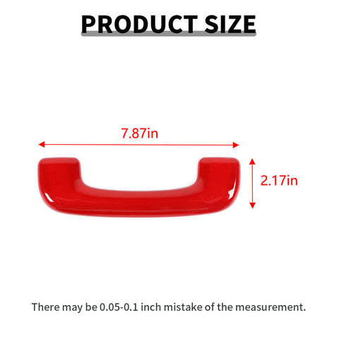For 2011+ Dodge Durango Interior Roof Top Grab Bar Handle Trim Cover