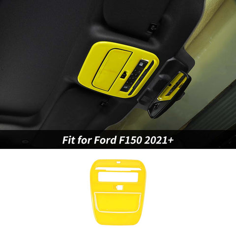 Front Roof Reading Light Lamp Panel Cover Trim For Ford F150 2021+ Accessories | CheroCar