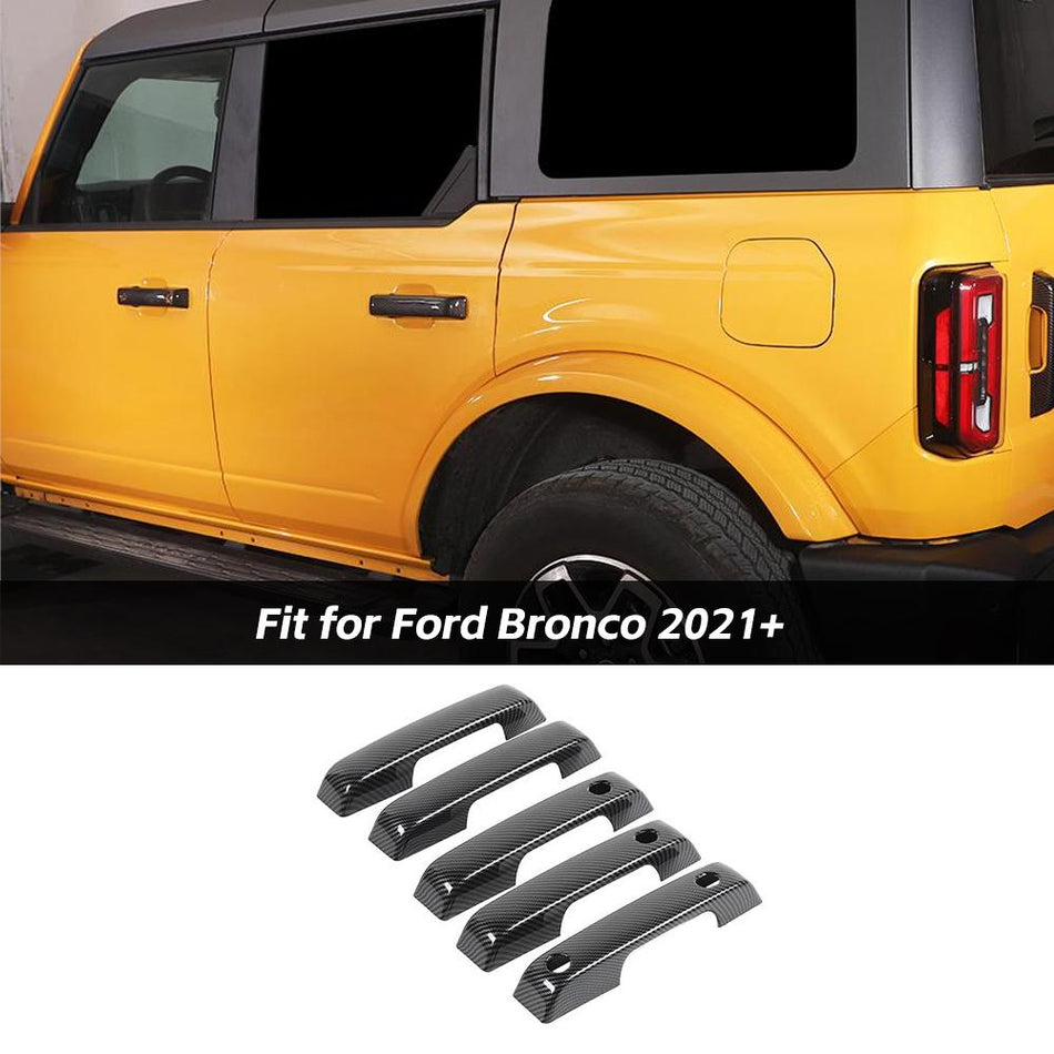 For 2021+ Ford Bronco Exterior Door Handle Cover Trim Shell Protect