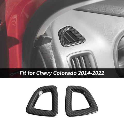 For 2014-2022 Chevy Colorado Center Console Side Air Vent Cover Trim Small