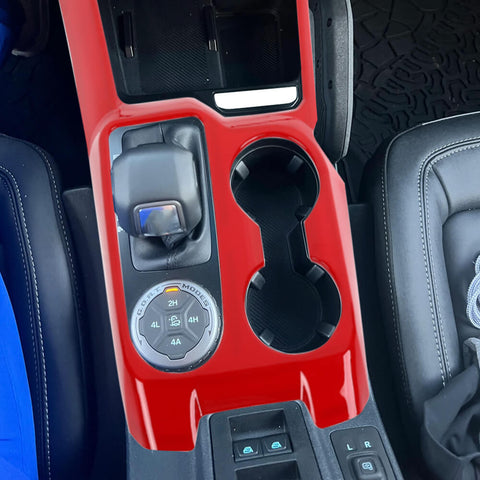 For 2021+ Ford Bronco Interior Gear Shift Panel Cover Trim B Style