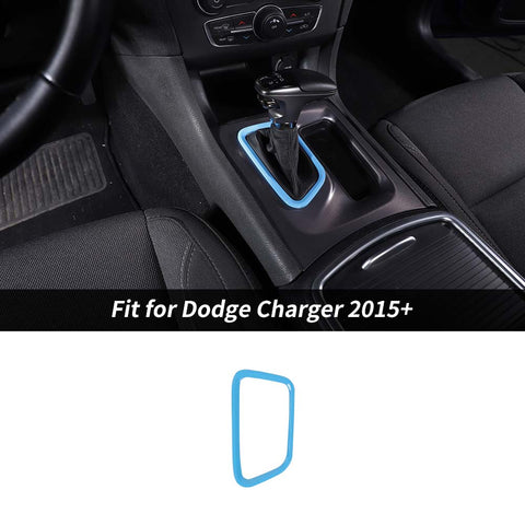 Gear Shifter Trim Cover Frame Bezel For Dodge Charger 2015+ Accessories | CheroCar