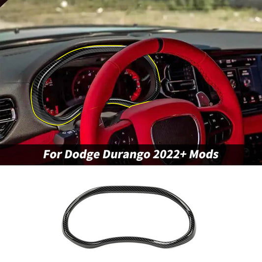 For 2021+ Dodge Durango Dashboard Panel Cover Trim Instrument Frame