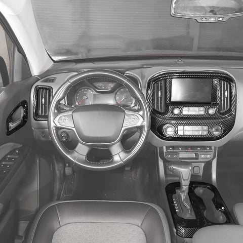 For 2014-2022 Chevy Colorado/GMC-CANYON 8 x Central Control & Inner Door Bowl Cover Trim Kit