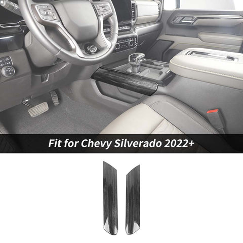 Center Console Gear Shift Side Cover Trim For Chevy Silverado 2022+ Accessories | CheroCar