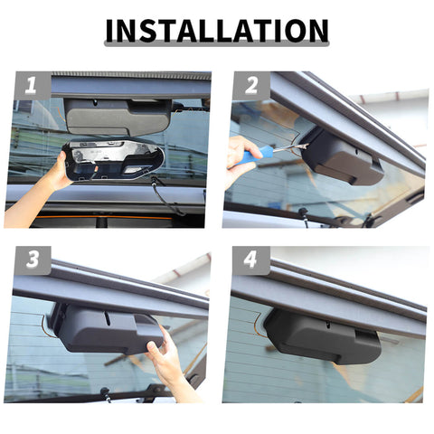 For 2021+ Ford Bronco Rear Wiper Inner Cover Trim Protection Case