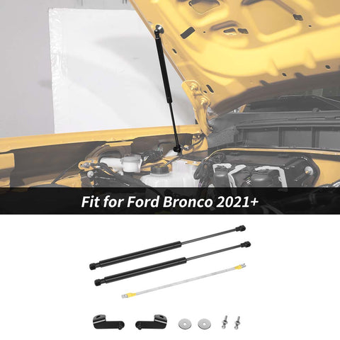 For 2021+ Ford Bronco Sides Hood Lift Kit Support Strut Shock Hydraulic Rod