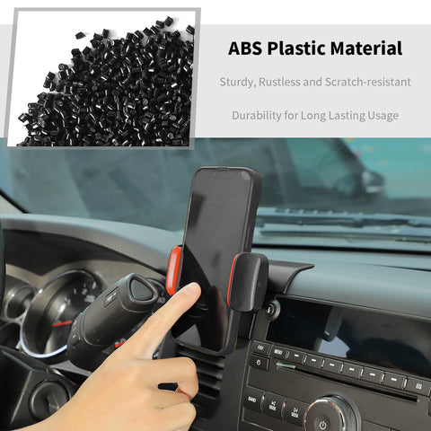 For 2007-2013 Chevy Silverado Center Console Dash Phone Mount Holder Stand Support