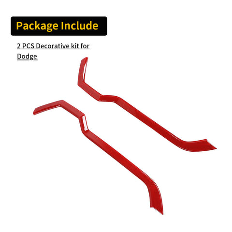 For 2010-2017 Dodge RAM Interior Front Door Storage Box Cover Trim Strips