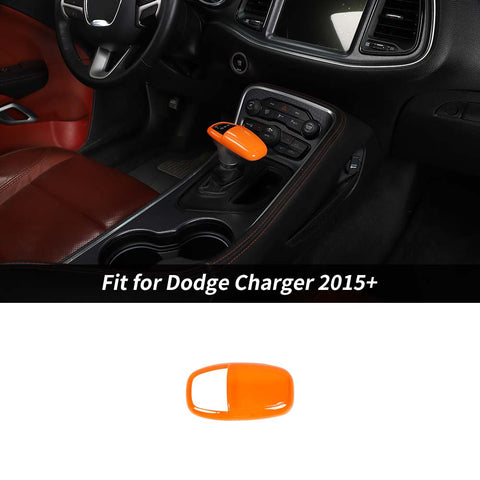 Interior Gear Shift Knob Decor Cover Trim For Dodge Charger/Challenger 2015+/Durango 2018+ Accessories | CheroCar