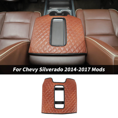 For 2014-2017 Chevy Silverado/GMC Sierra/Suburban/GMC YUKON/Tahoe Console Armrest Box Storage Protector Cover