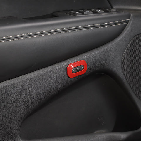 For 2011+ Dodge Durango Inner Memory Seat Button Bezel Trim Cover Accessories