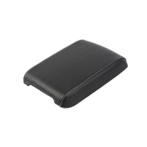 For 2009-2014 Dodge Challenger Leather Center Console Armrest Box Panel Trim Cover