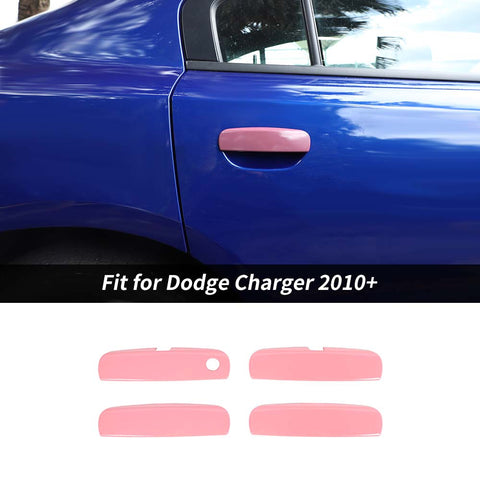 Exterior Door Handle Decor Cover Trim Bezel For Dodge Charger 2010+ Accessories | CheroCar