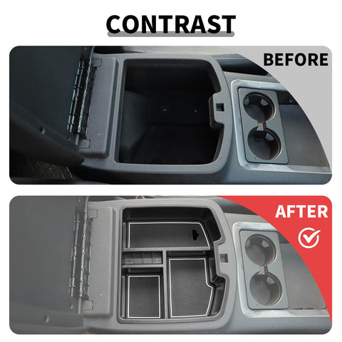 For 2007-2017 Chevy Silverado/Suburban/Avalanche/Tahoe/GMC-YUKON/SIERRA Center Console Armrest Box Storage Box