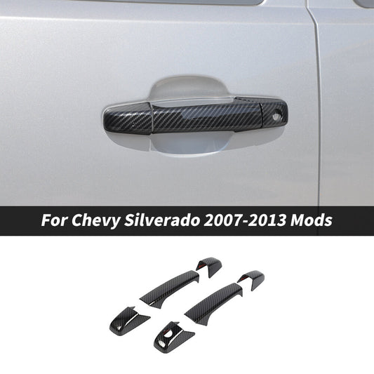 For 2007-2013 Chevy Silverado/GMC-SIERRA Car Door Handle Shell Trim Cover 2-Door Version