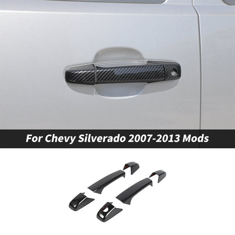 For 2007-2013 Chevy Silverado/GMC-SIERRA Car Door Handle Shell Trim Cover 2-Door Version
