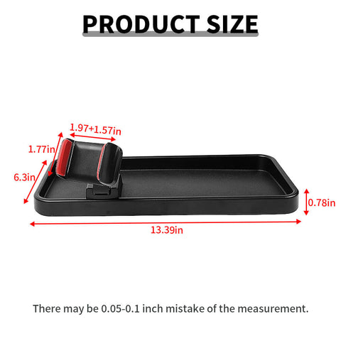 For 2010-2023 Toyota 4Runner Center Console phone Holder Mount Bracket With Storage Box Tray