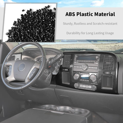 For 2007-2013 Chevy Silverado/GMC SIERRA Center Console Vent Dash Trim Cover