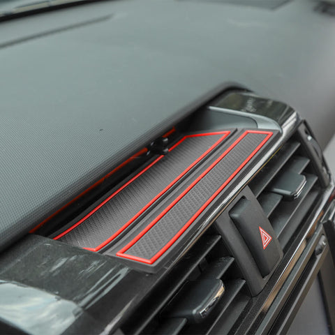 For 2010-2023 4Runner Interior Door Mat Gate Slot Pad Cup Mat Hold Cover