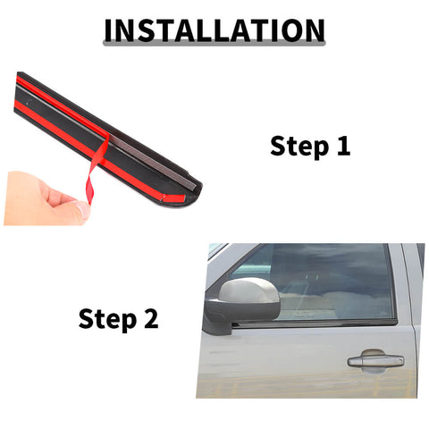For 2007-2013 Chevy Avalanche/Suburban/Tahoe/Silverado/GMC-YUKON/SIERRA Car Body Window Sill Trim Strips Cover