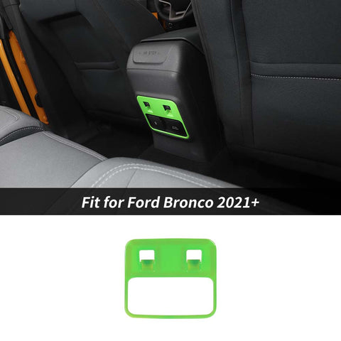 Rear Window Switch Button Panel Frame Decoration For Ford Bronco 2021+ Accessories | CheroCar