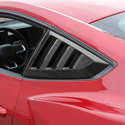 For 2024+ Ford Mustang Car Rear Window Louvers Rear Sun Shade Cover