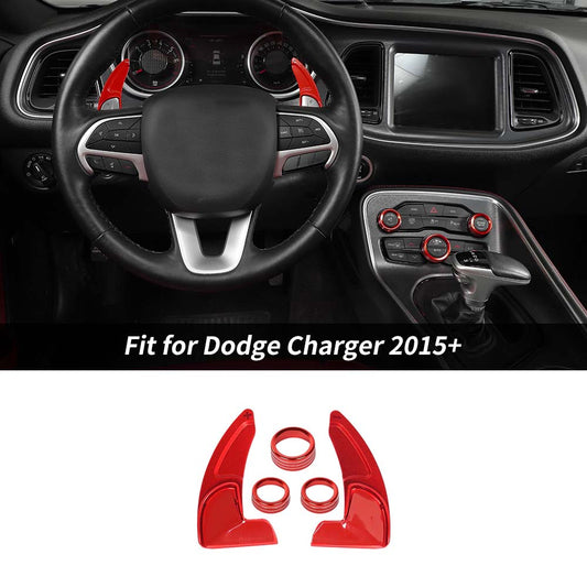 Shift Paddle/Air Condition Sound Switch Ring For Dodge Charger/Challenger 2015+ Accessories | CheroCar