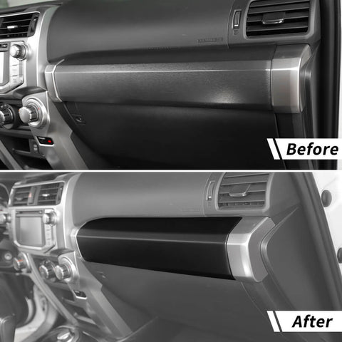 For 2010-2023 Toyota 4Runner Co-Pilot Passenger Side Dash Decor Trim Cover