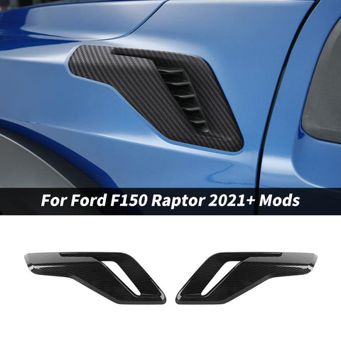 For 2021+ Ford F150 Raptor Front Leaf Board Fender Side Air Vent Cover Trim